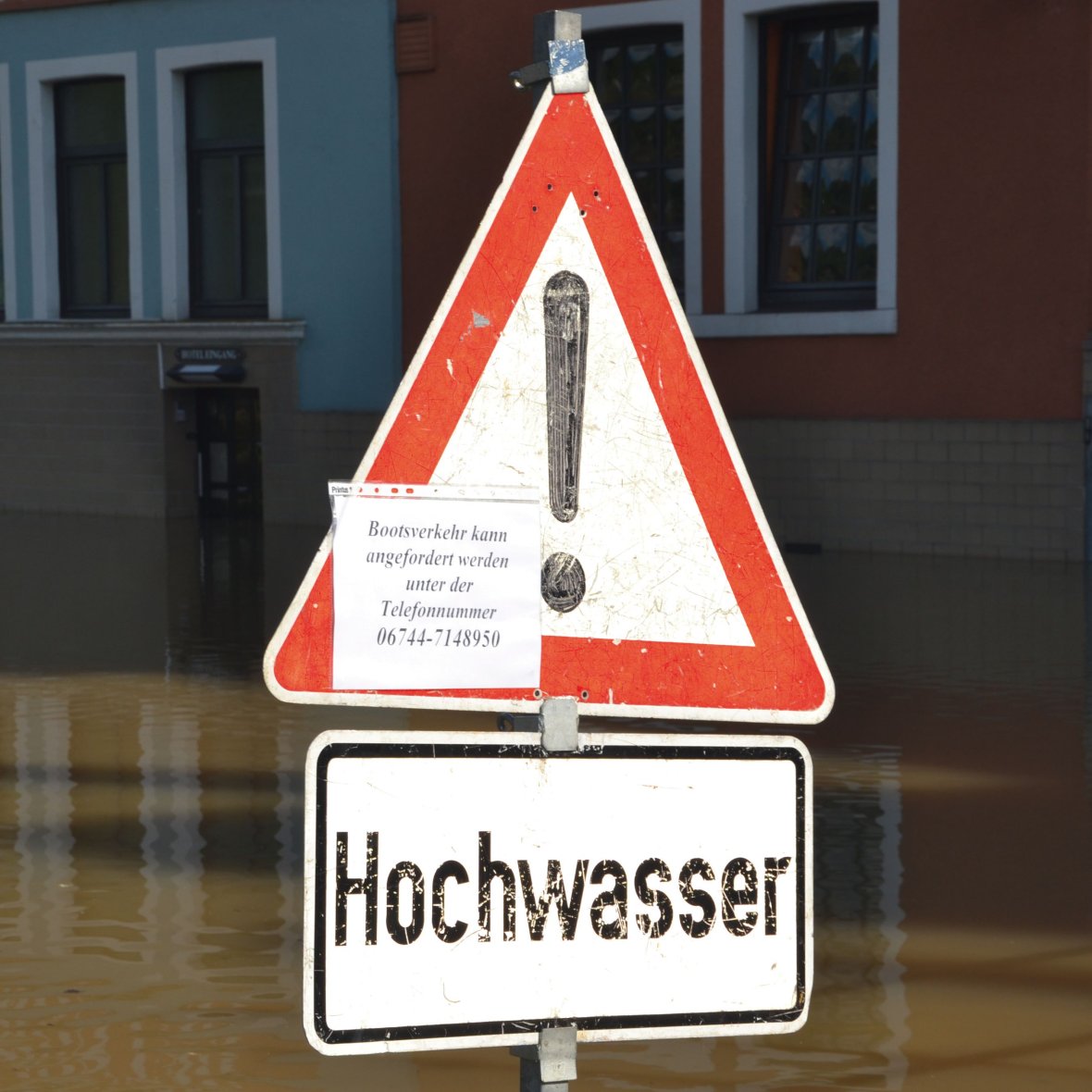 Nicht warten, bis das Hochwasser da ist … Hochwasserschutzkonzepte sind von zentraler Bedeutung. Foto: Dr. Manthe-Romberg